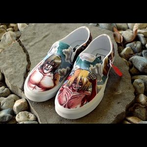 attack on titan vans